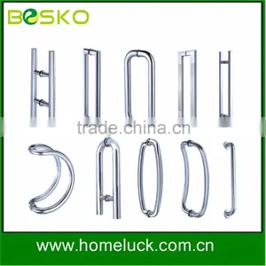 Stainless Steel Commercial Glass Door Pull Handle for Furniture Handle thumbnail-1