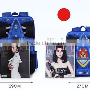 Children Cartoon 3d Cars School Backpack Book Bags thumbnail-6