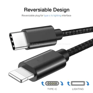 New PD Fast Charging Cable For Type C to Lightning Cable thumbnail-3