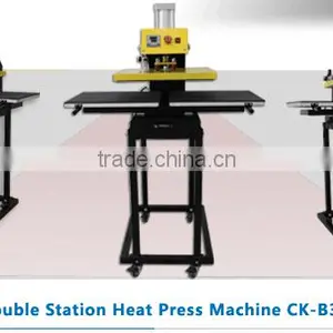 Double Sided Pneumatic t Shirt Heat Press Machine thumbnail-2