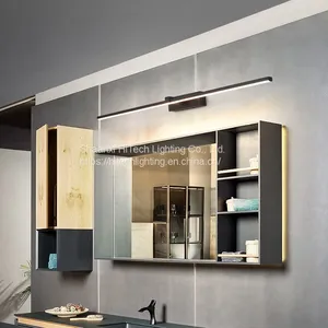 Modern Led Mirror Light For Bathroom Indoor Dressing Table Lighting Simplicity White Black Lustre Wall Lamp Kitchen Fixture Deco thumbnail-1