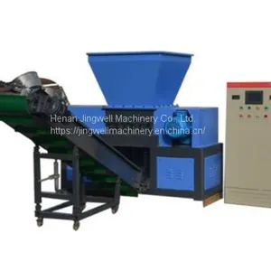 Double Shaft Clothes Shredder / Carpet Shredder / Bituminous Mixtures Shredding Machine thumbnail-1