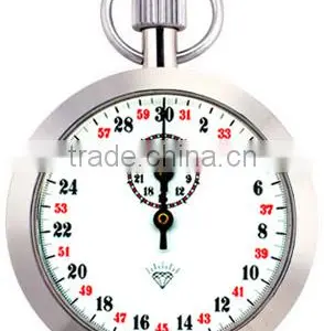 Stainless Mechanical Stopwatch, Stainless Stop Watch With Different Designs thumbnail-1