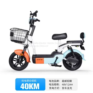 Hello Electric Car New National Standard Electric Bicycle Small Parent-child Car Intelligent Battery Car thumbnail-4