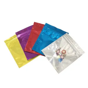 Custom Printing Eighth Ounce Black/Clear Barrier Bags Packaging Bag thumbnail-2