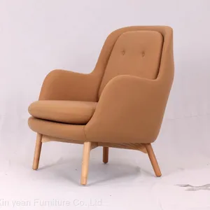 2022 Comfortable High Quality Furniture Online JH5 Easy Chair Handmade Leisure Chair thumbnail-4