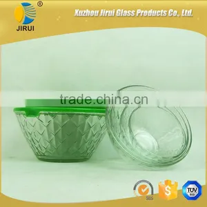 Heat Resistant Green 5 Pcs Glass Bowls Set Quality Choice thumbnail-5
