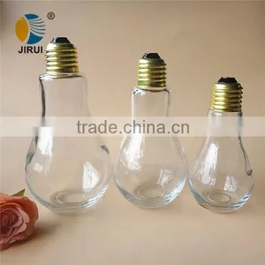 100ml Transparent Lamp Shape Water Drinking Bottle thumbnail-2