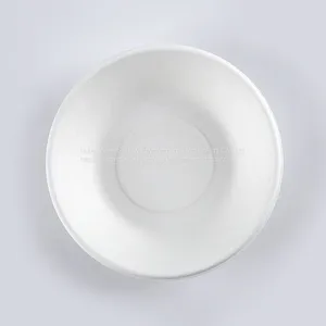 Disposable Biodegradable 7INCH Bowl Take Away Sugarcane thumbnail-2