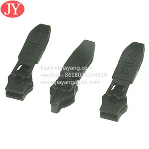 Zine Alloy Zipper Puller Inject PVC Rubber Zipper Slider Cord Zip Cord Puller Slider thumbnail-4