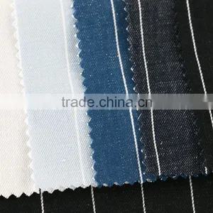 Yarn Dyed Linen Cotton Stripe Fabric for Ladies Blouse & Pants thumbnail-3