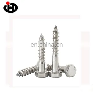 DIN571 Stainless Steel Hex Pull Wood Screws for Sale in China thumbnail-1