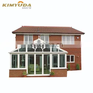 JYD Waterproof Soundproof Heat Insulation Modern Design Aluminum Glass House With Factory Direct Price thumbnail-4