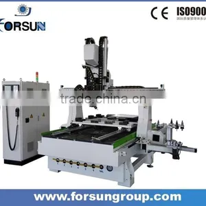 Hot Sale 4 Axis Cnc Router Engraver Machine for Curved Wood Chair Carving thumbnail-6