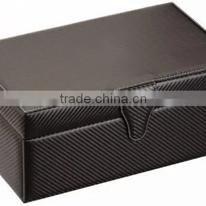 Custom Watch Repair Kit Carbon Fiber Pattern Watch Case,Watch Display Storage Box thumbnail-2