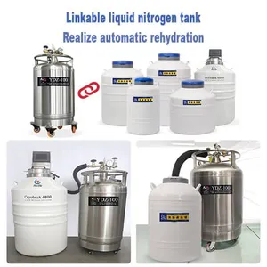 Colombia Pressurized Liquid Nitrogen Dewar KGSQ Liquid Nitrogen Storage Container thumbnail-5