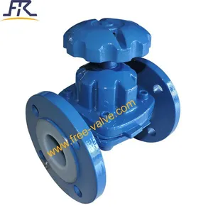 BS Standard Manual PTFE  Lined Diaphragm Valve thumbnail-1