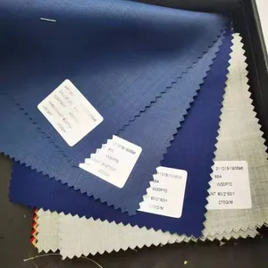 Wholesale Italian 180 Gsm Soft Blend Fabric 80% Wool 20% Poly Fabric for Formal Suit thumbnail-4