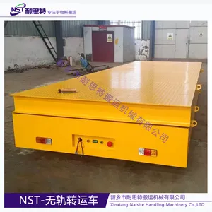 Motorized Trackless Transfer Car for Mold and Die Material Handling Equipment thumbnail-5