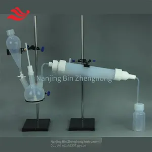 Pfa Multi-neck Flask System for Organic Synthesis Experiments in Fluorination Reaction Devices, Distiller for Corrosive Media thumbnail-2