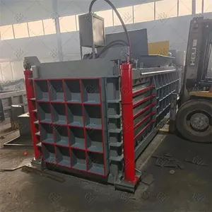 120 Tons Horizontal Baler Machine for Waste Paper Hydraulic Baling Press Machine thumbnail-1