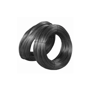 Factory Direct BWG18 1.24mm Soft Black Annealed Twisted Iron Wire 20 21 22 Gauge Low Carbon Steel Binding Wire Coil for Construction Rebar Tying thumbnail-1