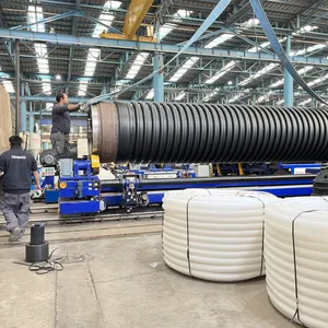 HDPE Spiral Corrugated Pipe Machine thumbnail-1