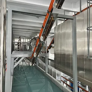 Continuous Surface Finishing Production Layout For Various Sizes Of Steel Cabinet Workpieces thumbnail-4