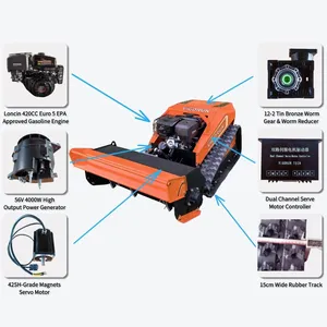 Professional Brush Cutter 48V 20Ah Battery 30 Inch Lawn Mower CE/EPA Mulcher China For Farmland & Crop Areas thumbnail-3