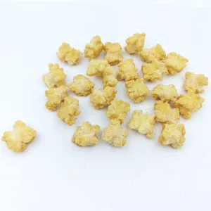 Wholesale Fried Salt & Vinegar Flavor Rice Puffs, Crispy Seasoned Rice Cracker Snacks, OEM Private Label Bulk Grain Snack Supply thumbnail-3