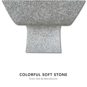 Modern Design Clorful Soft Stone Ceramic Panel Fireproof for Commercial Space thumbnail-3