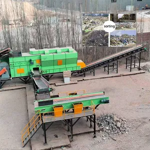 City Organic Waste Sorting Machine New Design Waste Sorting Line Waste Rdf Waste Treatment Machine for Msw Waste Treatment EPC thumbnail-1