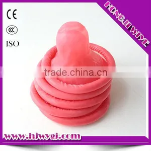 Rainbow Free Color Sexy Male Silicone Condom thumbnail-5