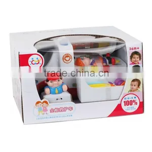 2015 Most Popular Cute Cartoon Design Mini Plastic Alaighty Ambulance Toy Car MTHX836 thumbnail-6