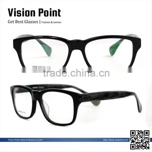 Super Thin Acetate 2014 Full-rim New Model Design Eyewear Frame Optical Glasses for Men thumbnail-1