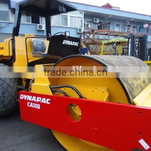 Used Sweden Road Roller CA30D Double Drum Roller thumbnail-1