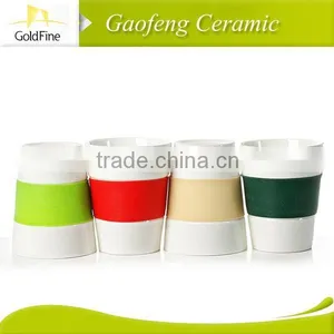 11oz Ceramic Double Wall Coffee Cups Without Handle&thick Wall Coffee Cups thumbnail-5