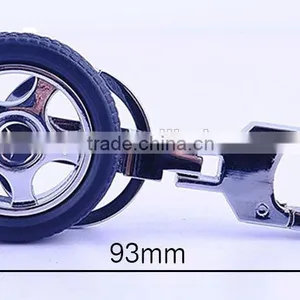 Revolving Keychain Tire Rotation Car Logo Keychain High Grade Key Chain thumbnail-4