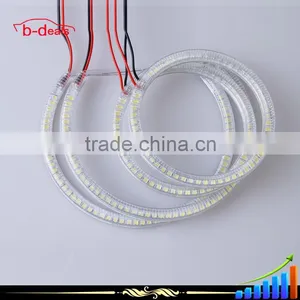B-deals Two Choices SMD Plastic Cover Angel Eyes Led Rings for Mitsubishi LANCER X thumbnail-1