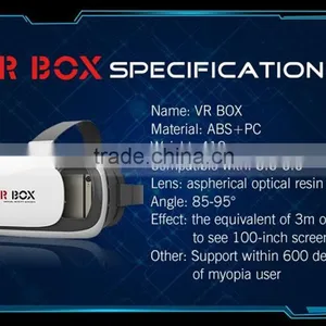 2nd Generation Virtual Reality 3D Movies Games Vr Box 3DGlasses For Smartphone Home Theater thumbnail-5