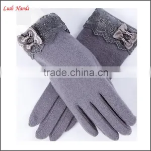Gril Sex Cheap Wool Smart Phone Gloves thumbnail-2