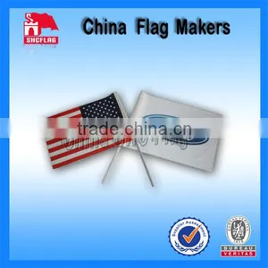 Hand Flag With Logo For Car Dealer Promotion Use thumbnail-1