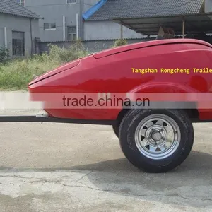 RC-MT-04 New Model Fiberglass Motorcycle Cargo Trailers thumbnail-1