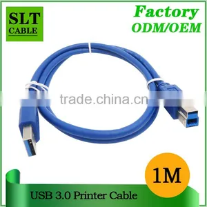 SLT 1M 3Ft Copper Conductor Material Superspeed 3.0 Printer USB Cable thumbnail-1