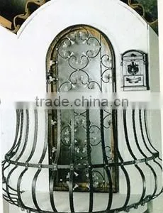 Wrought Iron Balcony Design thumbnail-6