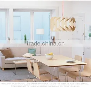 LED Pendant Light JK-8005B-27 Decor European Modern Wooden Hive LED Indoor Pendant Lamp thumbnail-4