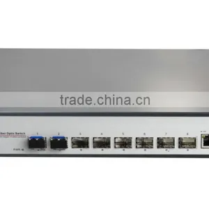 8 Port Fiber Optic Gigabit Ethernet Network Switch Ethernet Switches thumbnail-1