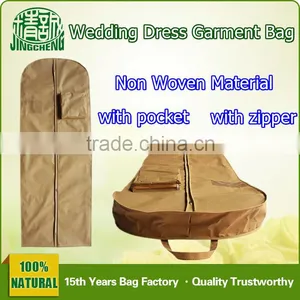 Zipper Wedding Garment Bag Cover / Suit Garment Bag Cover Foldable thumbnail-3