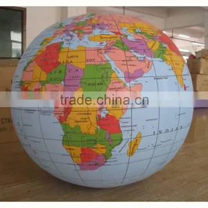 2m PVC Inflatable Earth Balloons thumbnail-2