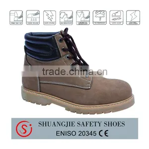 Goodyear Welt Nubulk Leather Safety Shoes thumbnail-1